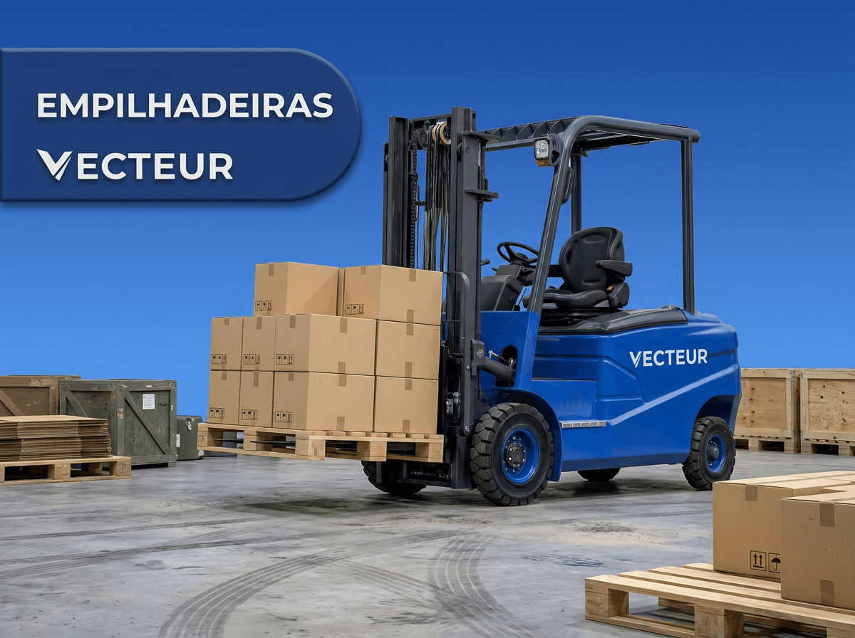 Vecteur Empilhadeira