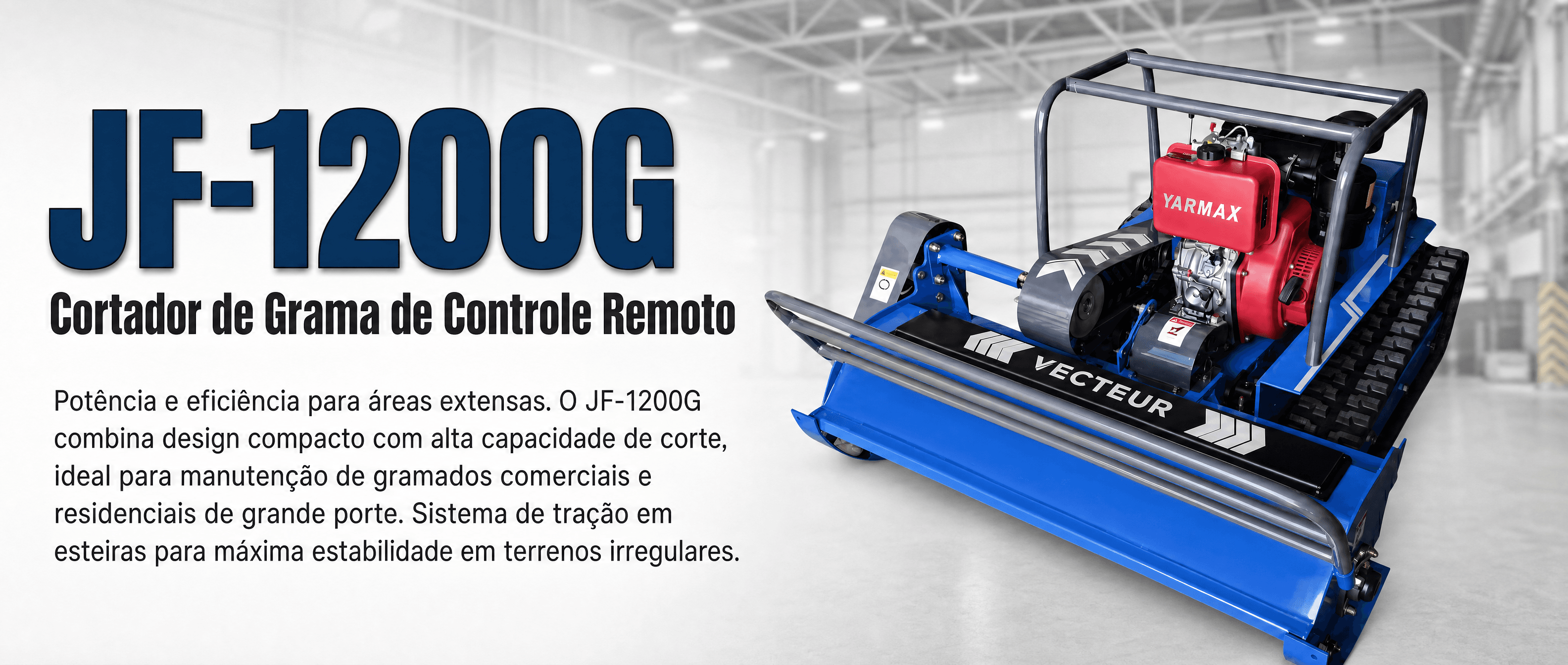 Cortador de Grama RC — linha completa